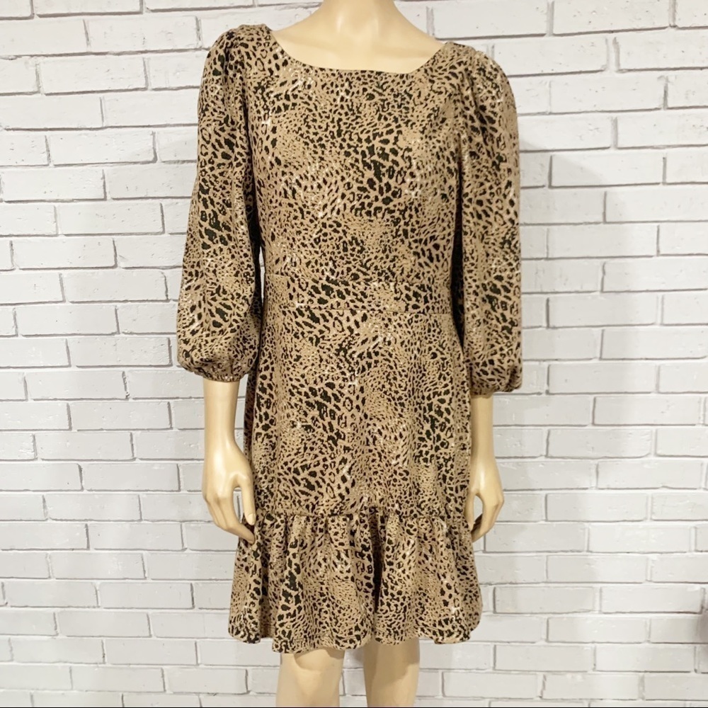 Anthropologie Maeve Knit Cut Out Mini‎ Dress
